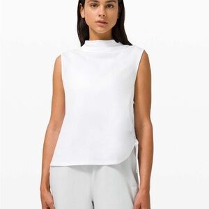 Lululemon LA Side Cinch Mock Neck Tank